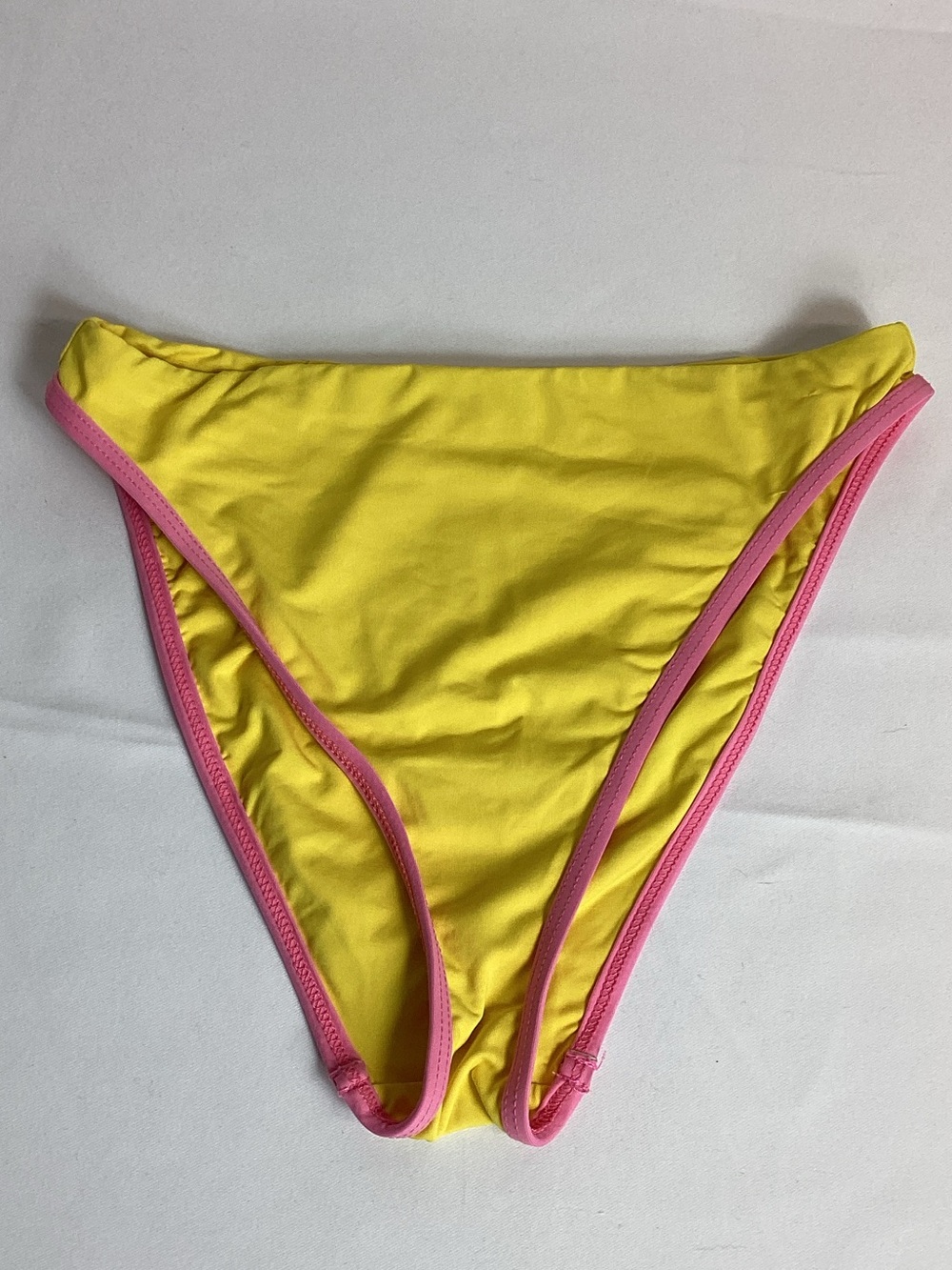DIPPIN DAISYS Bikini Bottom Yellow/Pink Size S